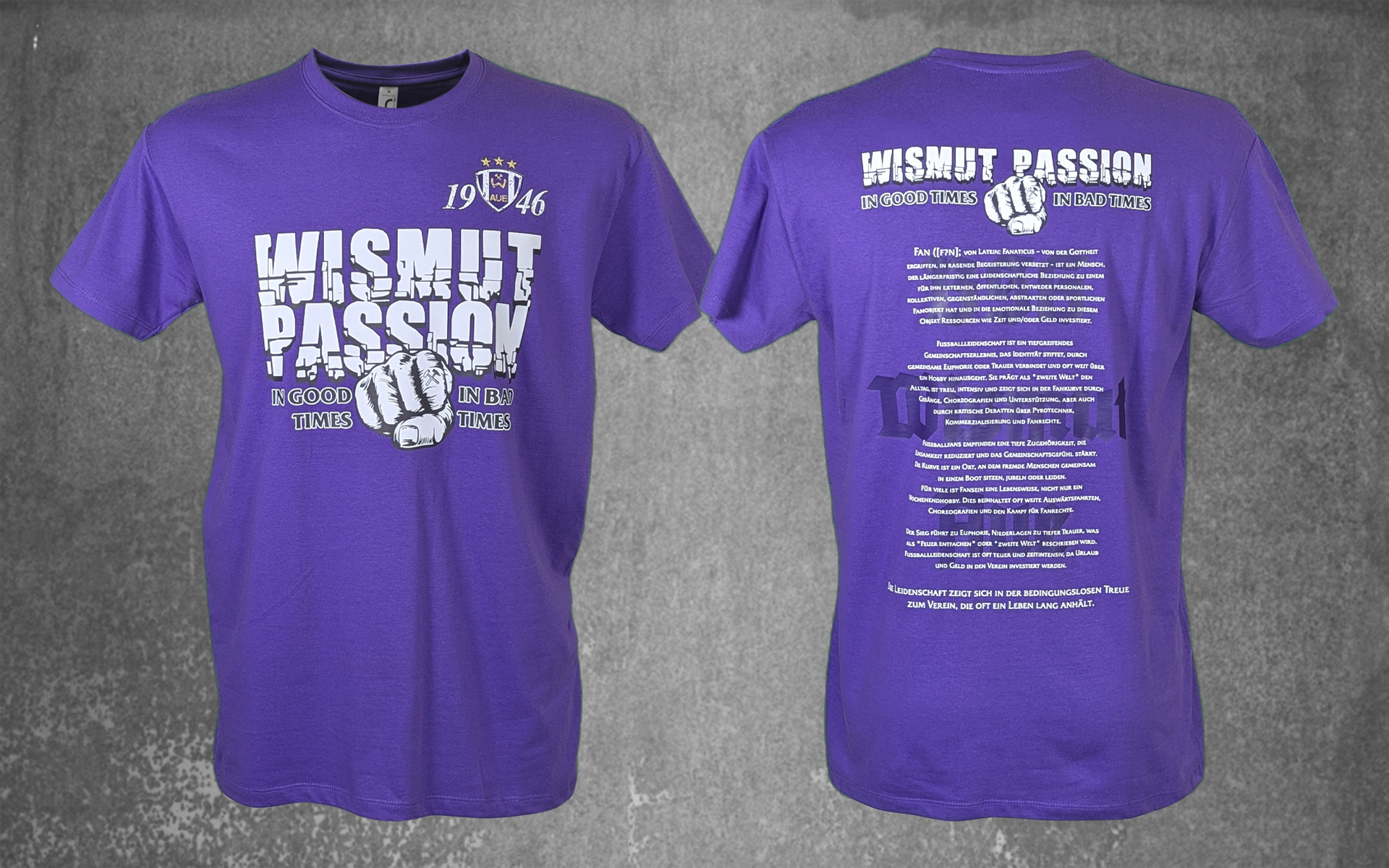 T-Shirt PASSION lila