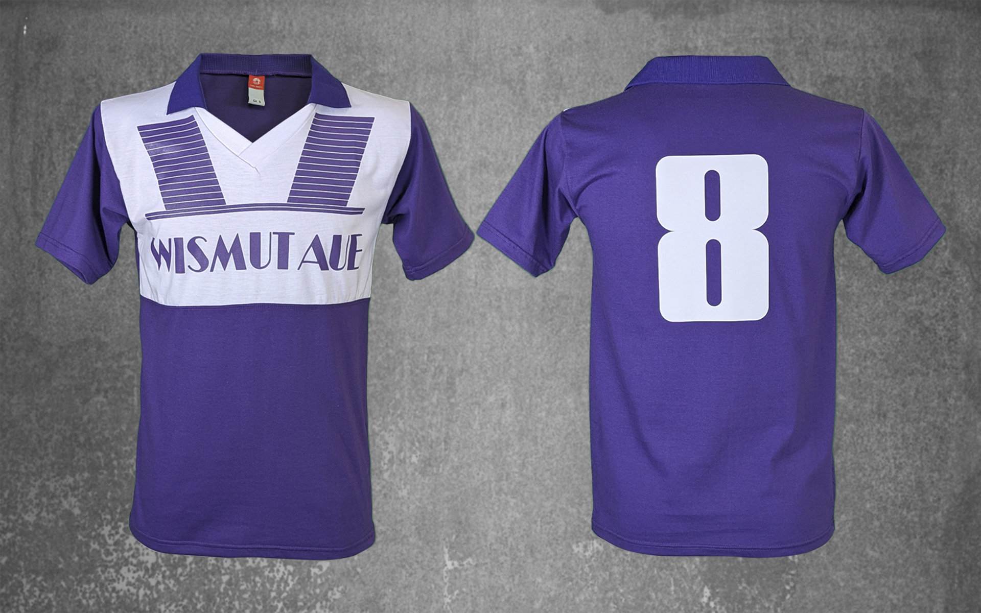 Trikot 1989-90 mit GRATIS-FLOCK 8