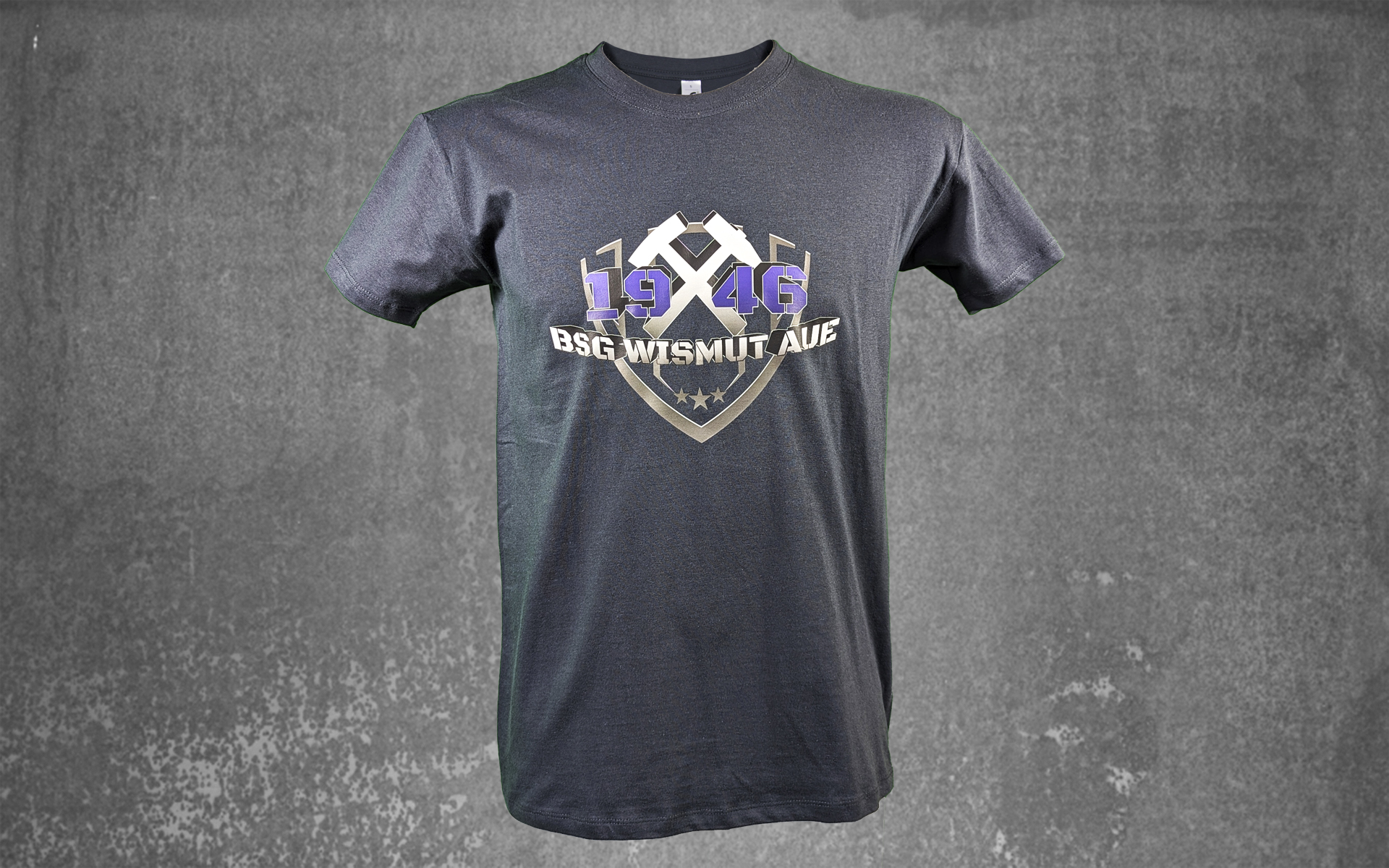 T-Shirt WISMUT 1946 GRAU
